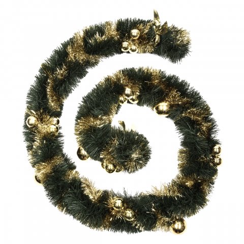 GUIRLANDE DE NOEL  VERTE 100X5X2.7M XL OR