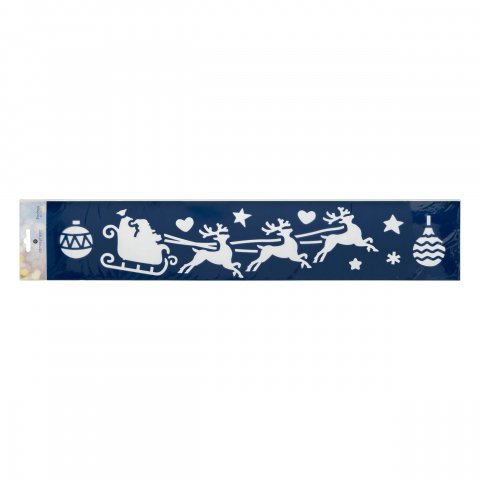 POCHOIR BANDEROLE PVC 60X12CM