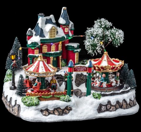 VILLAGE DE NOEL MANEGE FORET MV 18L ML T