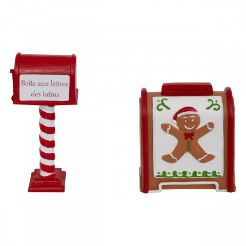 ACC VILLAGE DE NOEL BOITE LETTRE LUT 2ASS