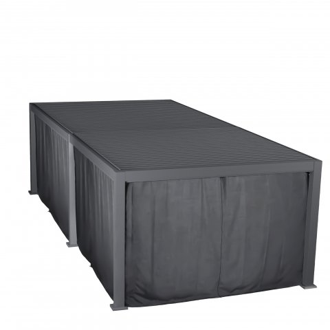 KIT RID RAIL EVORA 6X3,6M GRA