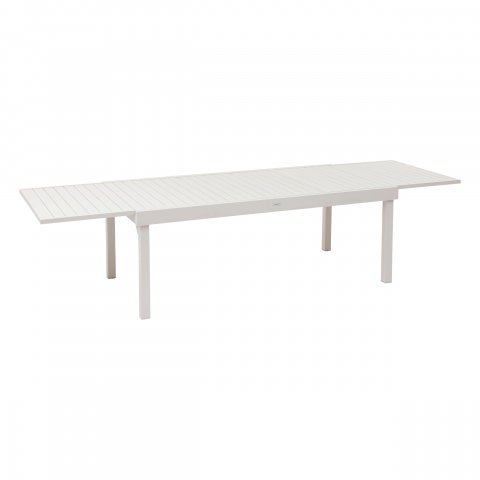 TABLE PIAZZA EX ALU 12P ARGIL