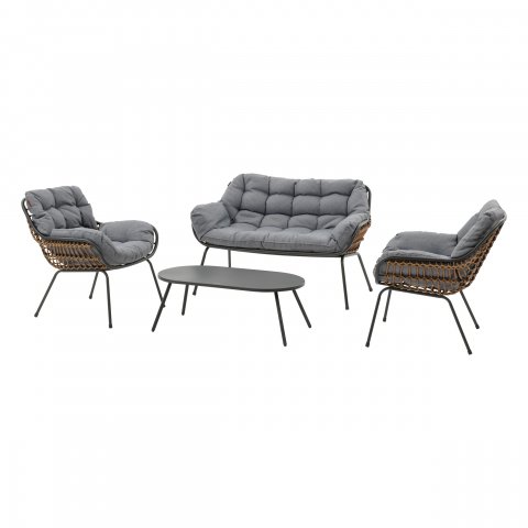 SALON PAOPAO 4P GRAPHITE